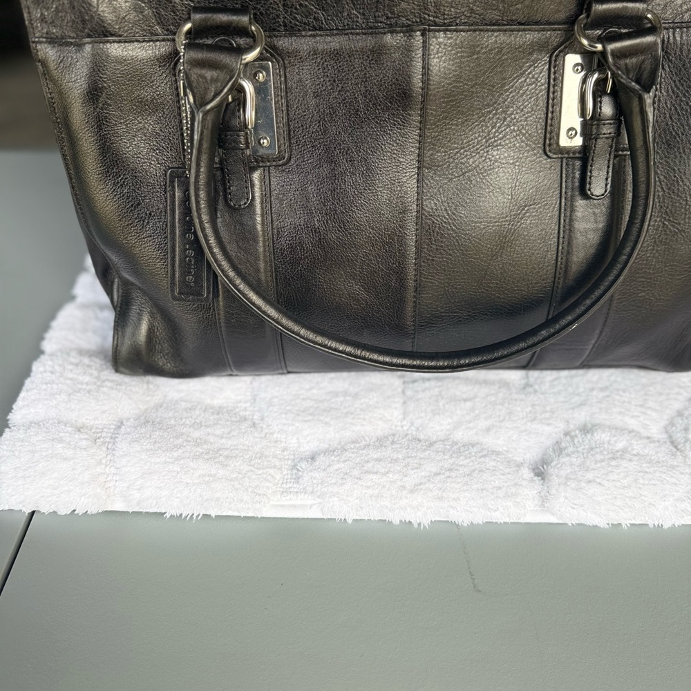 Wilsons Leather Black Laptop Bag